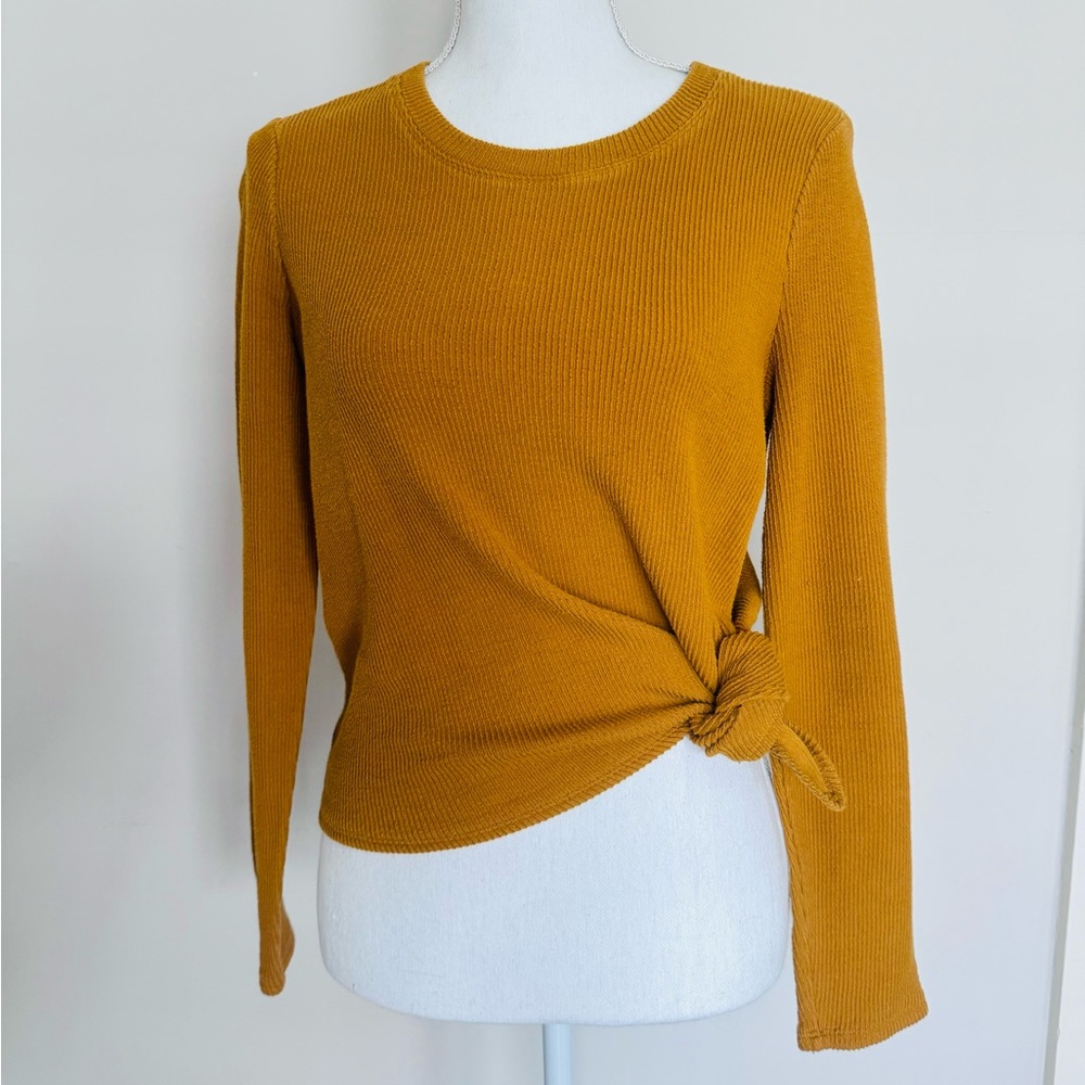 Madewell Texture & Thread Crewneck Long-sleeve Tee